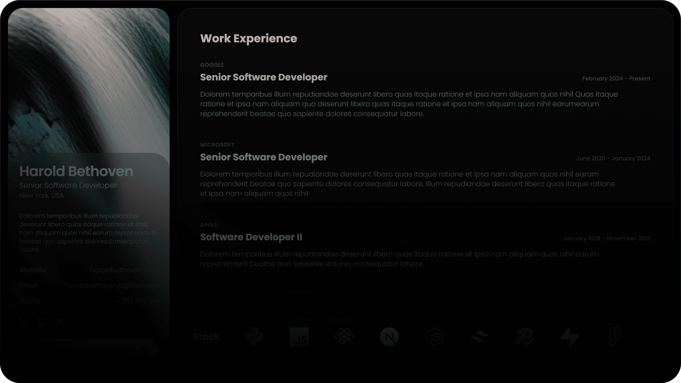 Rezol Dashboard Preview